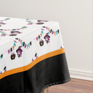 Mantel Halloween/bruja/otoño/octubre