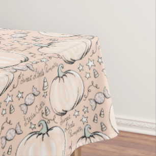 Mantel Halloween del bebé de la calabaza del naranja