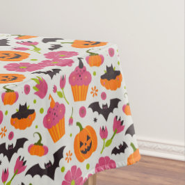 Mantel Halloween festivo | Pasteles, Calabaza y Bats