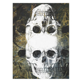 Mantel Halloween Horror - 3 Skulls Graffiti Burst