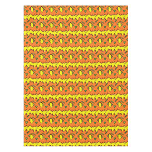 Mantel Halloween Jack-O-Lantern & Spider Tablecloth