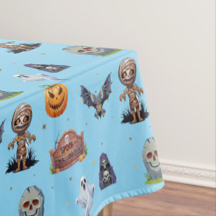 Mantel Halloween Patttern On