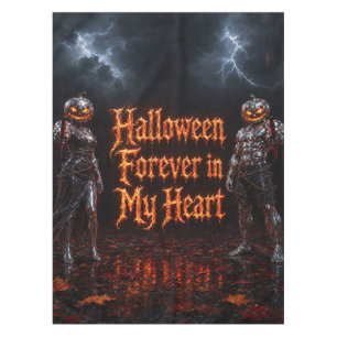 Mantel Halloween Por Siempre En Mi Corazón Calabaza Gótic