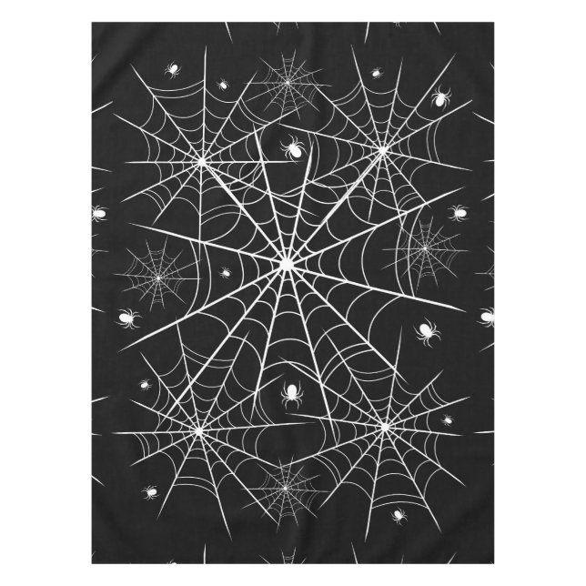 Mantel Halloween Spider Web (Anverso)