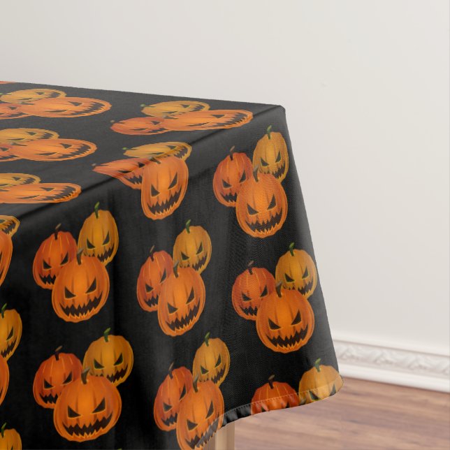 Mantel Halloween Tablecloth (In Situ)