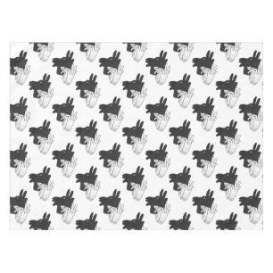 Mantel Hand Silhouette Billy Goat Gray