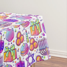Mantel Hanukkah Celebration Tablecloth