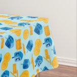 Mantel Hanukkah Dreidel Game Gelt Dark Blue<br><div class="desc">Hanukkah Dreidel Game Gelt Dark Blue Patrón Personalizado. Chanukah sueña de azul.</div>