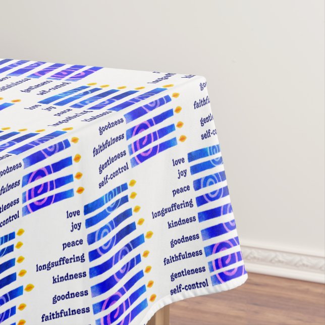 Mantel HANUKKAH Fruto Espiritual Cristiano (In Situ)