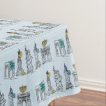 Mantel Hanukkah NYC vacaciones judías Chanukah<br><div class="desc">Cuenta con un original ilustracion con lápiz y tinta de una fila de monumentos clásicos de la ciudad de Nueva York, "vestidos" para la temporada de feriados de Hanukkah. ¡Genial para cualquiera que viva o ame NYC! ¿No ves exactamente lo que buscas? ¿Necesita ayuda con la personalización? Haga clic en...</div>