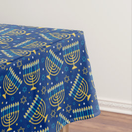Mantel Hanukkah Tablecloths - Arte Menorah - Judaica