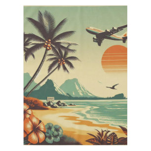 Mantel Hawai vintage/Tropical