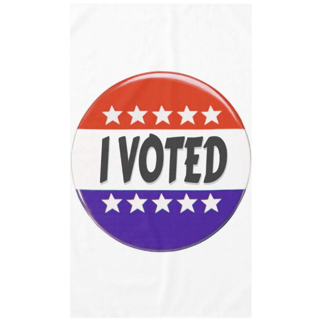 Mantel He votado (Anverso)