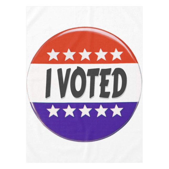 Mantel He votado (Anverso)