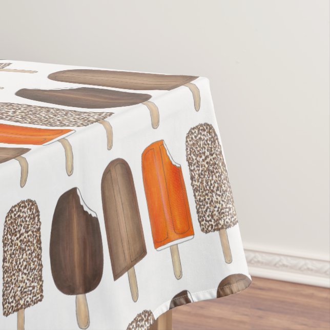 Mantel Helado Cream Pops Barras Popsicle Creamsicle Fudge (In Situ)