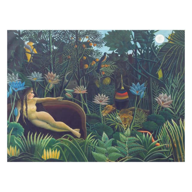 Mantel Henri Rousseau - El sueño / Le Reve (Frente (Horizontal))