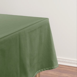 Mantel Herencia Moderna Sólida Verde Bosque