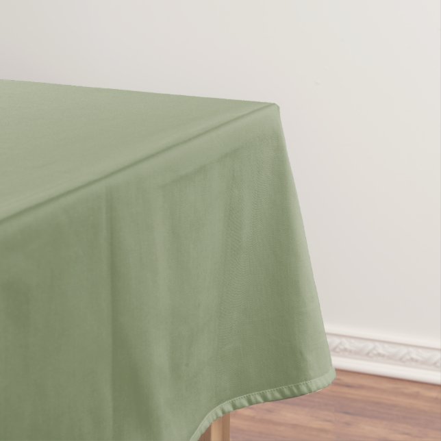 Mantel Herencia Moderna Verde Musgo Sólido (In Situ)