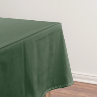 Mantel Herencia Moderna Verde Perenne Sólido
