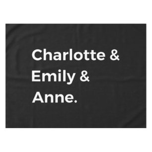 Mantel Hermanas Brontë I - Charlotte & Emily & Anne