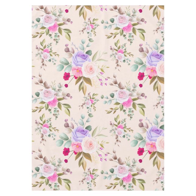 Mantel Hermosa Floral (Anverso)