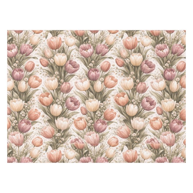 Mantel Hermosa Floral (Frente (Horizontal))