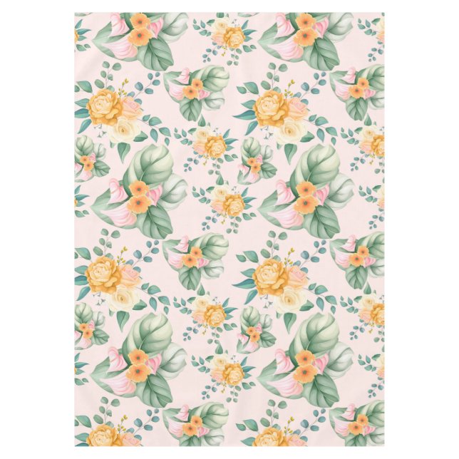 Mantel Hermosa Floral (Anverso)