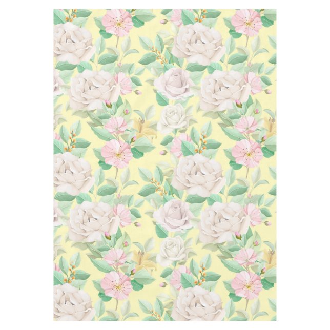 Mantel Hermosa Floral (Anverso)