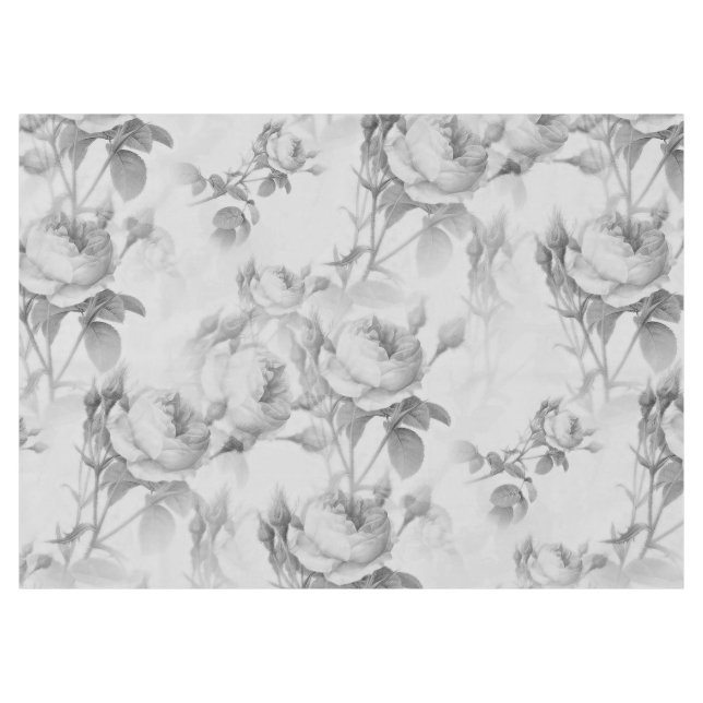 Mantel Hermosa Floral Vintage (Frente (Horizontal))