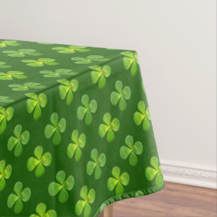 Mantel Hermosa Mesa de Hojas Verdes de Árbol de Jade