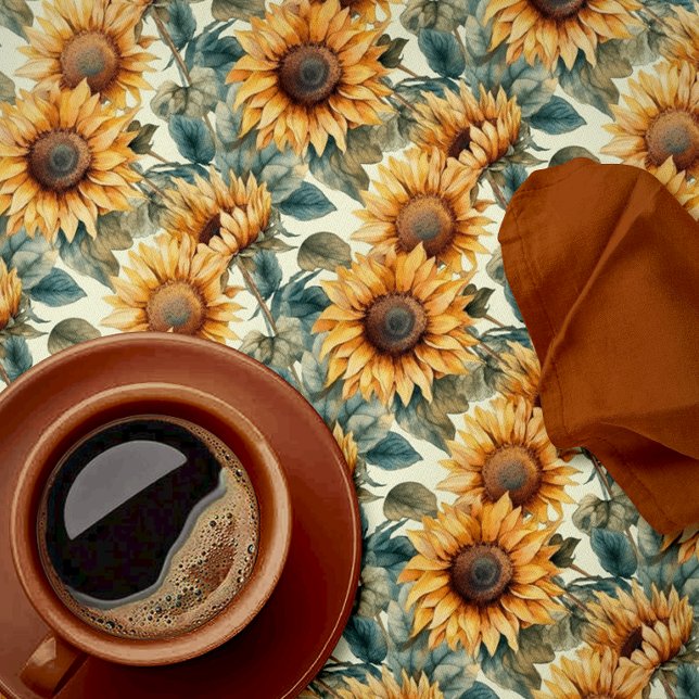 Mantel Hermoso girasol otoñal (Subido por el creador)