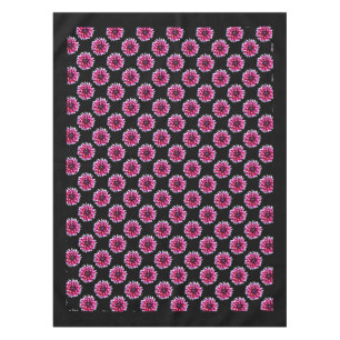 Mantel Hermoso patrón de flor de dalia rosa naturaleza