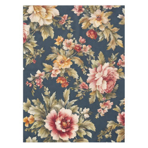Mantel Hermoso patrón floral italiano