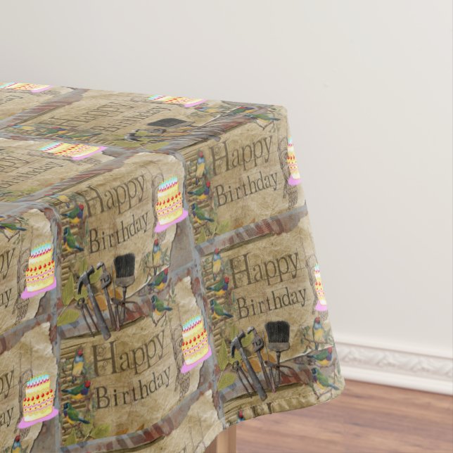 Mantel Herramientas de construcción de tabletas de cumple (In Situ)