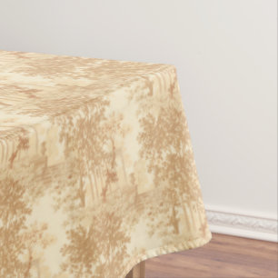 Mantel Herramientas de paisajes de Tan vintage con Urnas