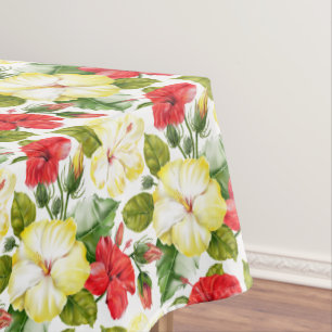 Mantel Hibiscus Hawai Tropical Floral