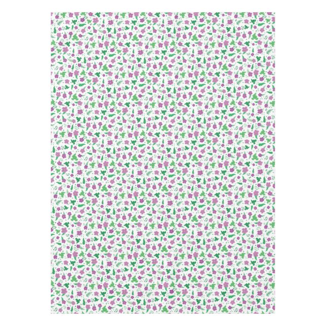 Mantel Hibiscus púrpura (Anverso)