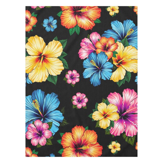 Mantel Hibiscus tropical (Anverso)