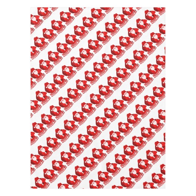 Mantel Ho Ho Ho Ho Merry Christmas santa (Anverso)