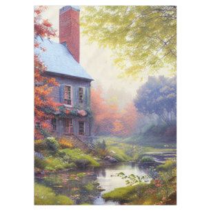Mantel Hogares/arroyos/bosques/pintura