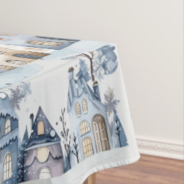 Mantel Hogares de Navidades de la Tierra del Invierno Cum