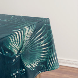 Mantel Hoja de árbol de palmera verde pálido