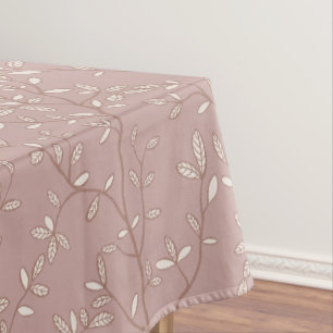 Mantel Hoja extendida rosa polvorienta arcilla suave