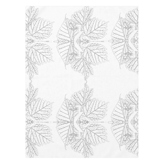 Mantel Hojas de Basswood (Anverso)