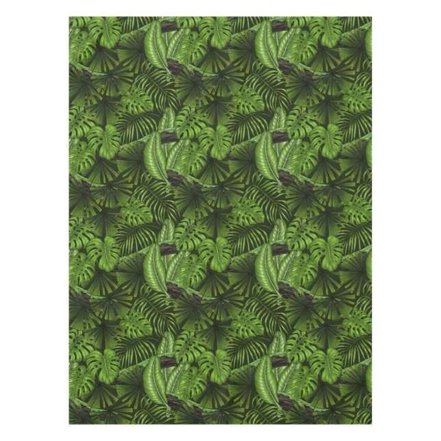 Mantel Hojas de la jungla (Anverso)