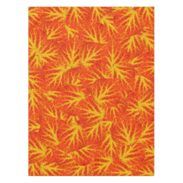 Mantel Hojas de lápiz rojo y amarillo #10