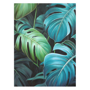 Mantel Hojas de Monstera Botánica Follaje Tropical de la