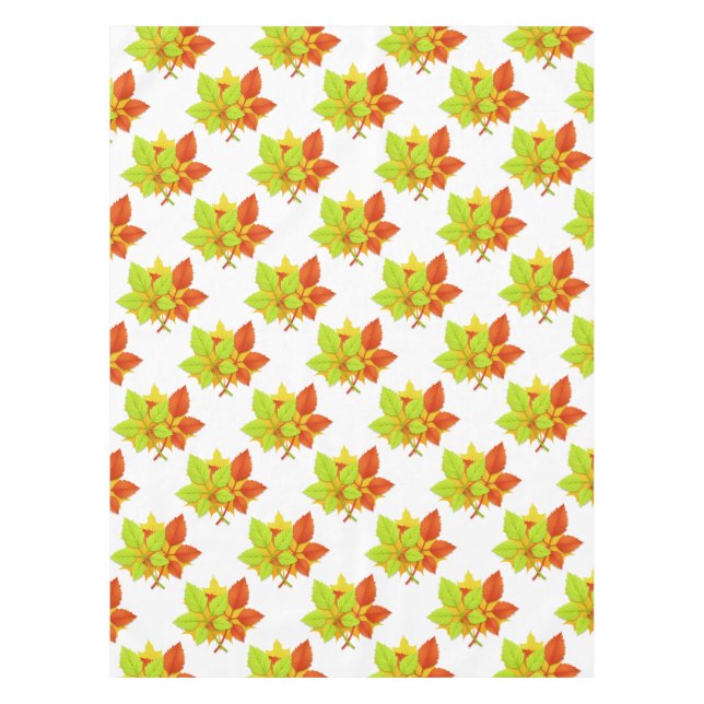 Mantel Hojas de otoño (Anverso)