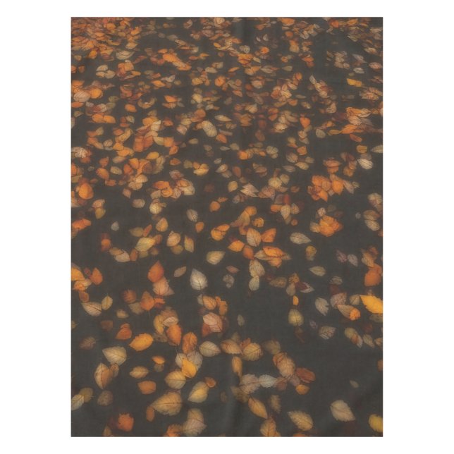 Mantel hojas de otoño (Anverso)