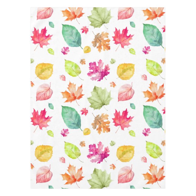 Mantel Hojas de otoño (Anverso)